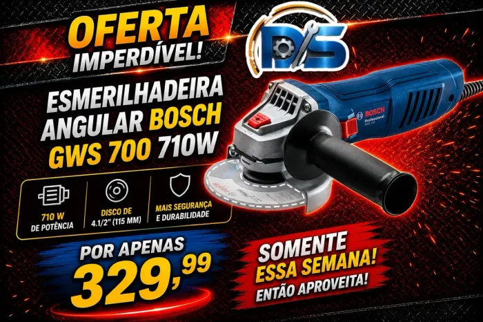 Esmerilhadeira bosch 