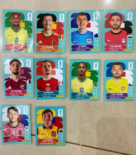 Figurinhas da copa 2026
