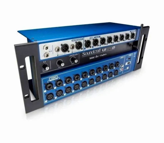 Mesa de som digital, sondcraft UI 24, muito nova, 24 canais e 10 auxiliares , R$ 5.500.00.