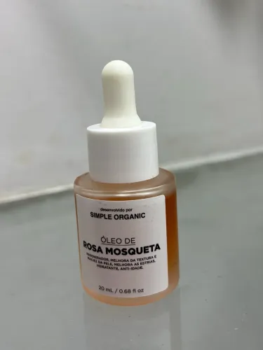 óleo de rosa mosqueta simple organic 20ml