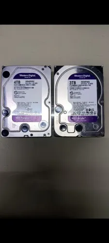 HDs WD PURPLE 3 e 4 TB !