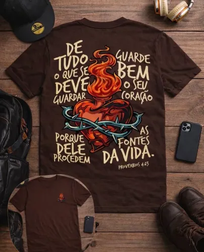 CAMISETA CRISTÃ 100% ALGODÃO 