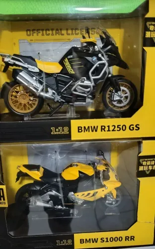 02 Miniaturas S 1000RR + 1250 GS Escala 1:12