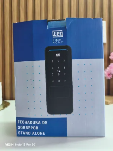 Fechadura sobrepor smart home  Weg 