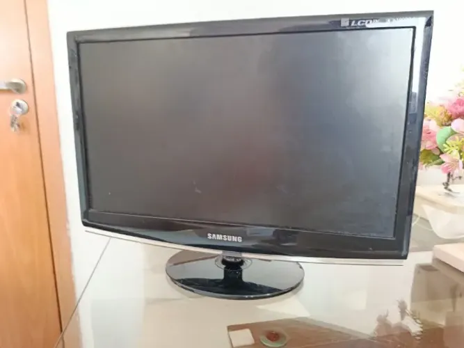 TV Monitor Samsung 20" - Model.: 2033M - (Acende a tela e apaga rapidamente)