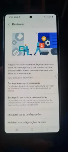 Samsung note 10 lite defeito 