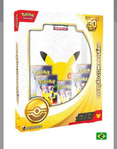 Box fichário 30 anos pokémon