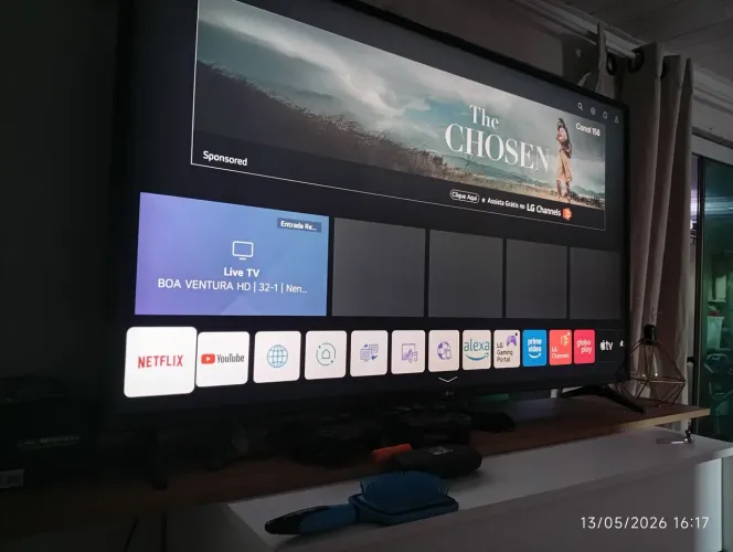 Tv smartv 55 polegadas 4k LG com Alexa  valor 1.900 retirar no santo Inácio 