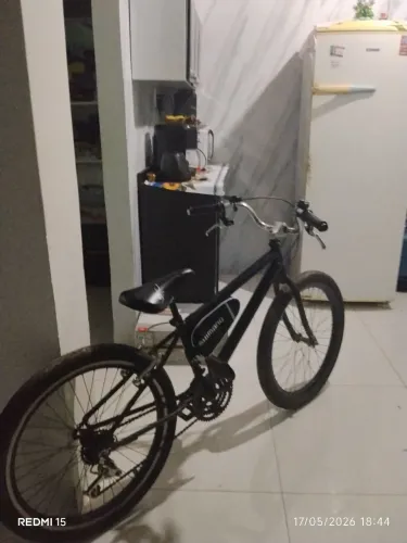  Bike montadinha Jante vmaxx DH marcha Freio de alumínio Com muita pressão 