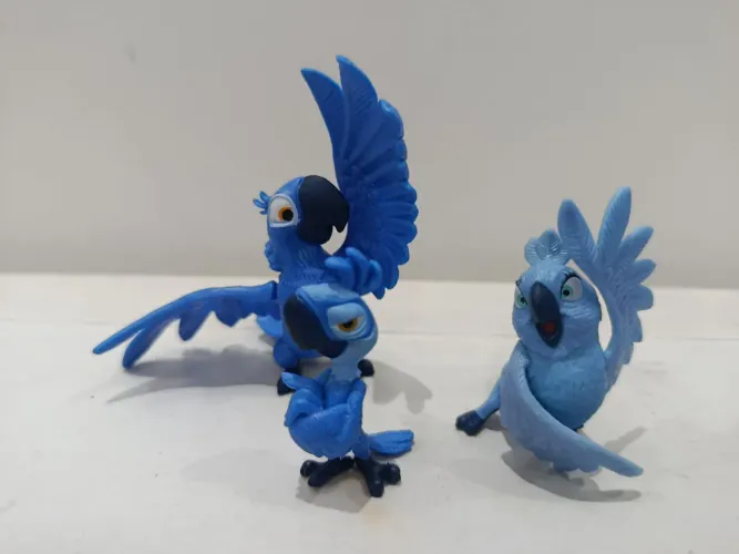 Lote miniaturas do filme Rio