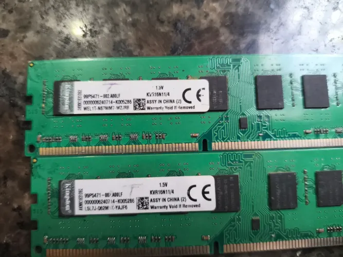 Memória RAM Kingston 4GB DDR3 1333MHz KVR1333D3N9/4G.