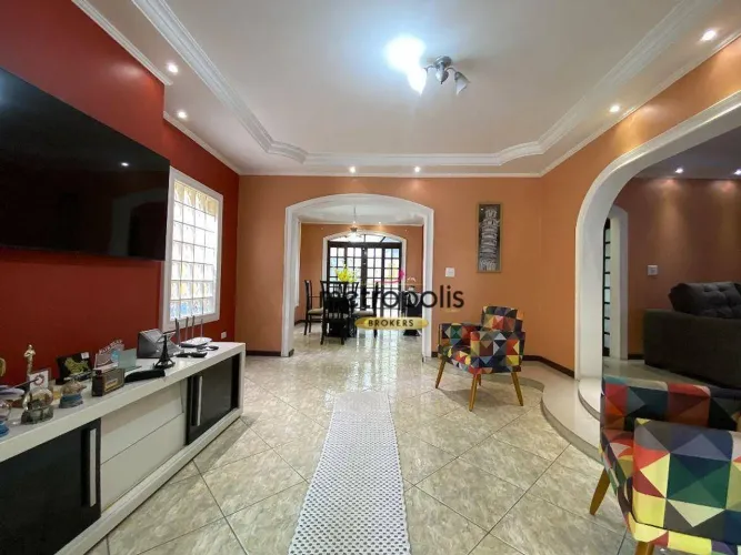 Sobrado à venda com galpão comercial ao lado- Campestre - Santo André/SP