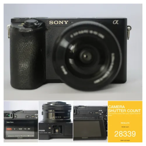 Sony @6500 com lente 16-50mm