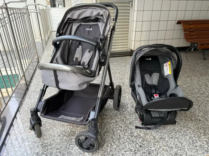 Travel System Safety 1st Discover Trio Isofix Completo + Base Isofix