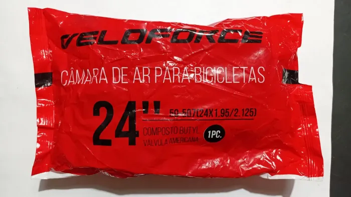 24" Câmara de Ar Veloforce Lacrada! Bicicleta