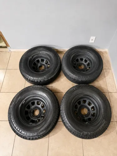 Roda Aço Daytona Black