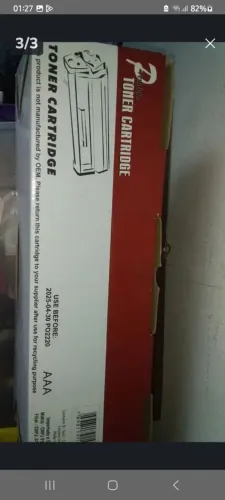 Tonners novos os 3 por 60,00