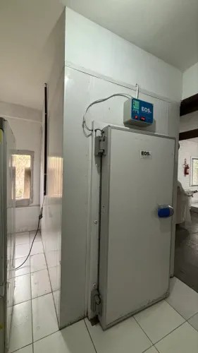 Câmara de fria para congelamento