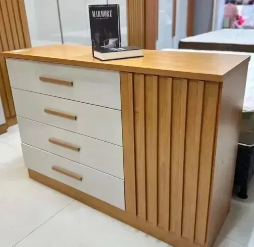 Cômoda Barcelona Ripado Produto Novo! Pronta Entrega!