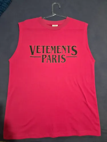 Vetements camisa custom rosa