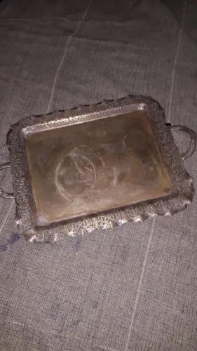 Conjunto bandeja antiga balde gelo medidor bebida