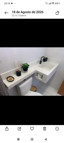 Bancadas esculpidas 