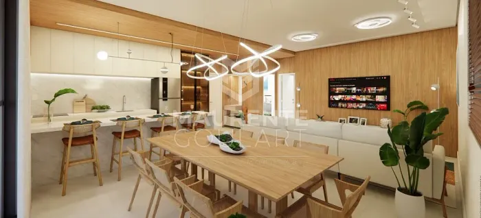 Apartamento com 3 dormitórios no Balneário do Estreito