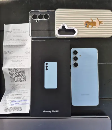 Samsung Galaxy S24fe Azul + Nf