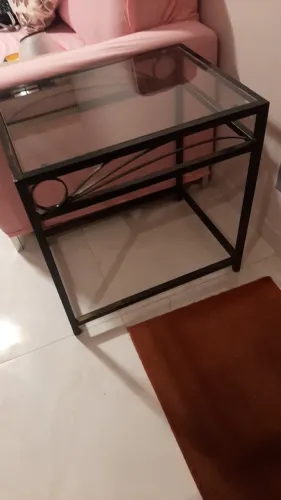 Mesa de vidro novinha