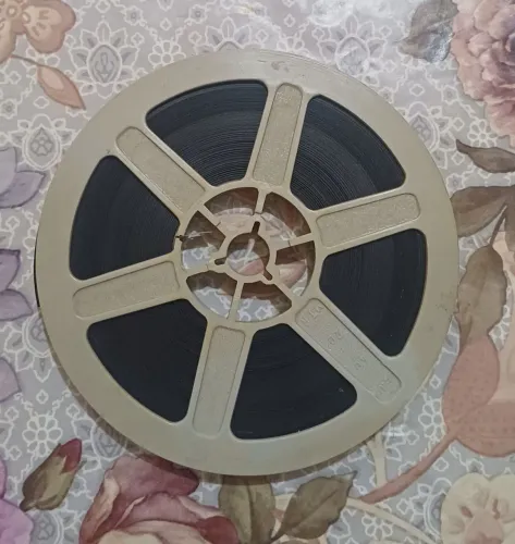 Filme super 8, imagens caseiras, carretel 60 metros cheio