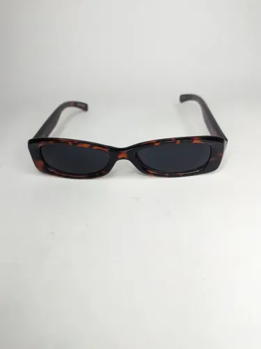 Óculos De Sol Retrô Marrom Tartaruga YD-003 Unissex