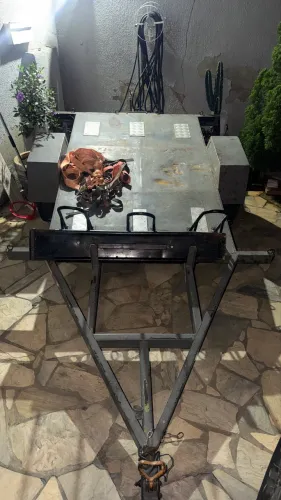 Carretinha para 3 motos