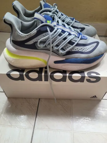 tênis adidas masculino alphaboost v1 treino - azul+marinho