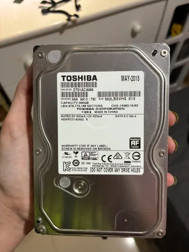 HD 500gb Toshiba