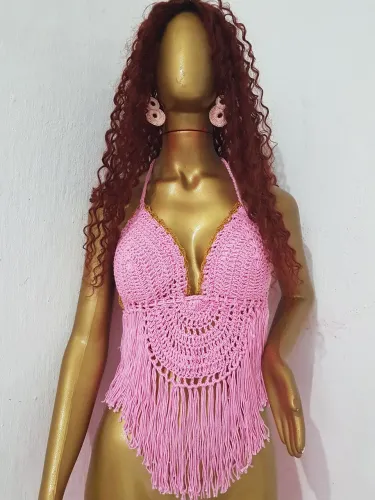Crooped croche chama *19