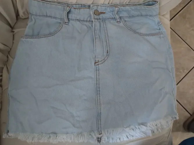 Saia jeans