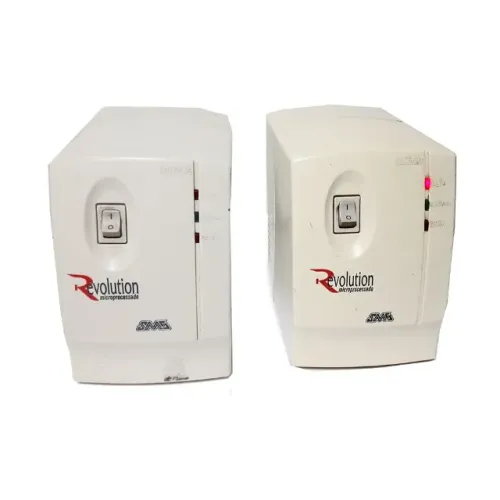 Estabilizadores SMS Revoltion Microprocessado 1000Va 4 Tomadas