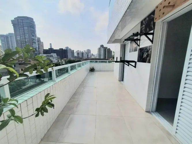Imóvel para aluguel e venda possui 93 metros quadrados com 2 quartos em Embaré - Santos -