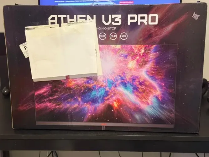 Monitor Athen V3 PRO 144hz - NOVO LACRADO GARANTIA 1 ANO 