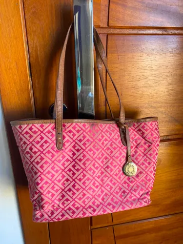 Bolsa rosa Tommy Hilfiger