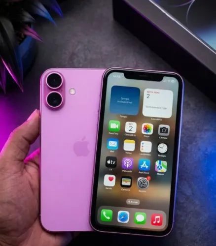 iPhone XR (modificado na carcaça do iPhone 16)