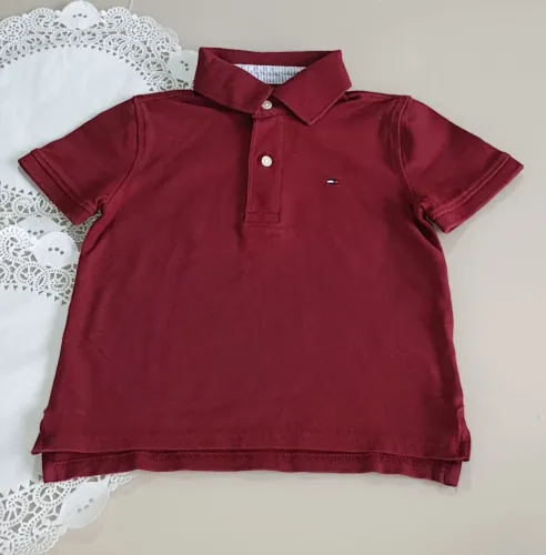Polo tommy infantil 3-4 anos 