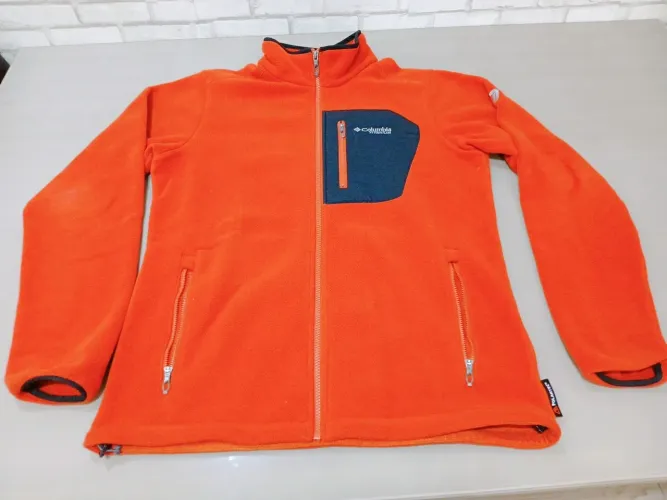 ? Jaqueta Columbia Titanium Fleece Original - Laranja ?