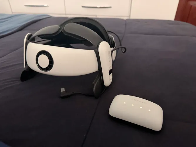 Alça BOBOVR S3 Pro p/ Meta Quest 3 ou 3S (Com Defeito no Cabo USB-C)