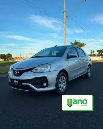 Toyota Etios XS 1.5 Flex 16V 5P Aut. 2018