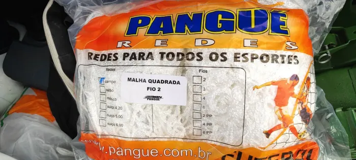 Rede para futebol de campo