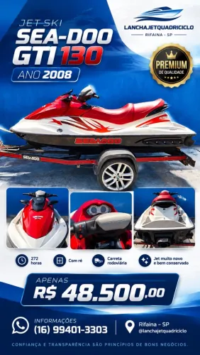 Jetski Seadoo gti 130