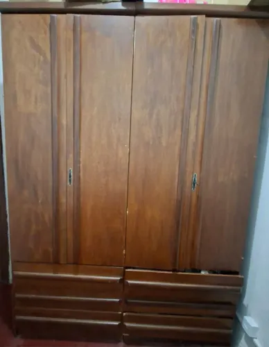 Guarda Roupa Madeira Maciça