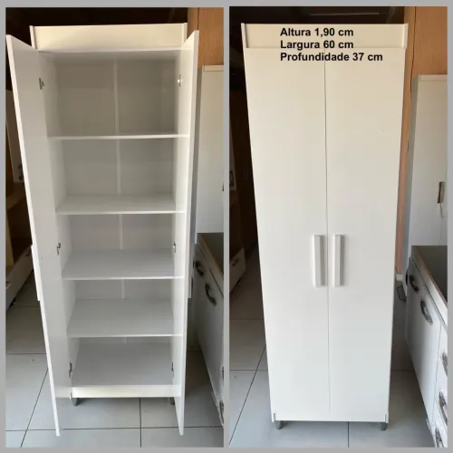 Armário multiuso com prateleiras - entrego hoje
