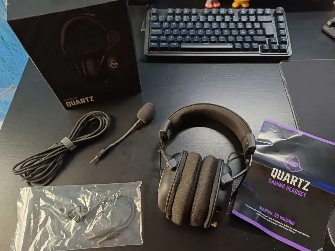 Headset Mancer Quartz (Completo na caixa)